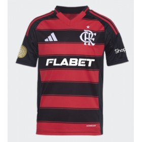 Herren Fußballbekleidung Flamengo Heimtrikot 2025-26 Kurzarm